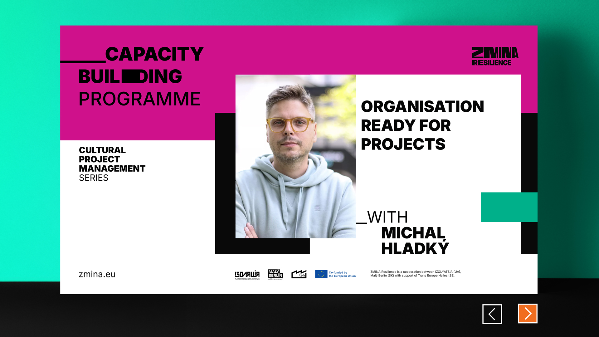 Organisations Ready for Projects: Trainer Presentation Slides