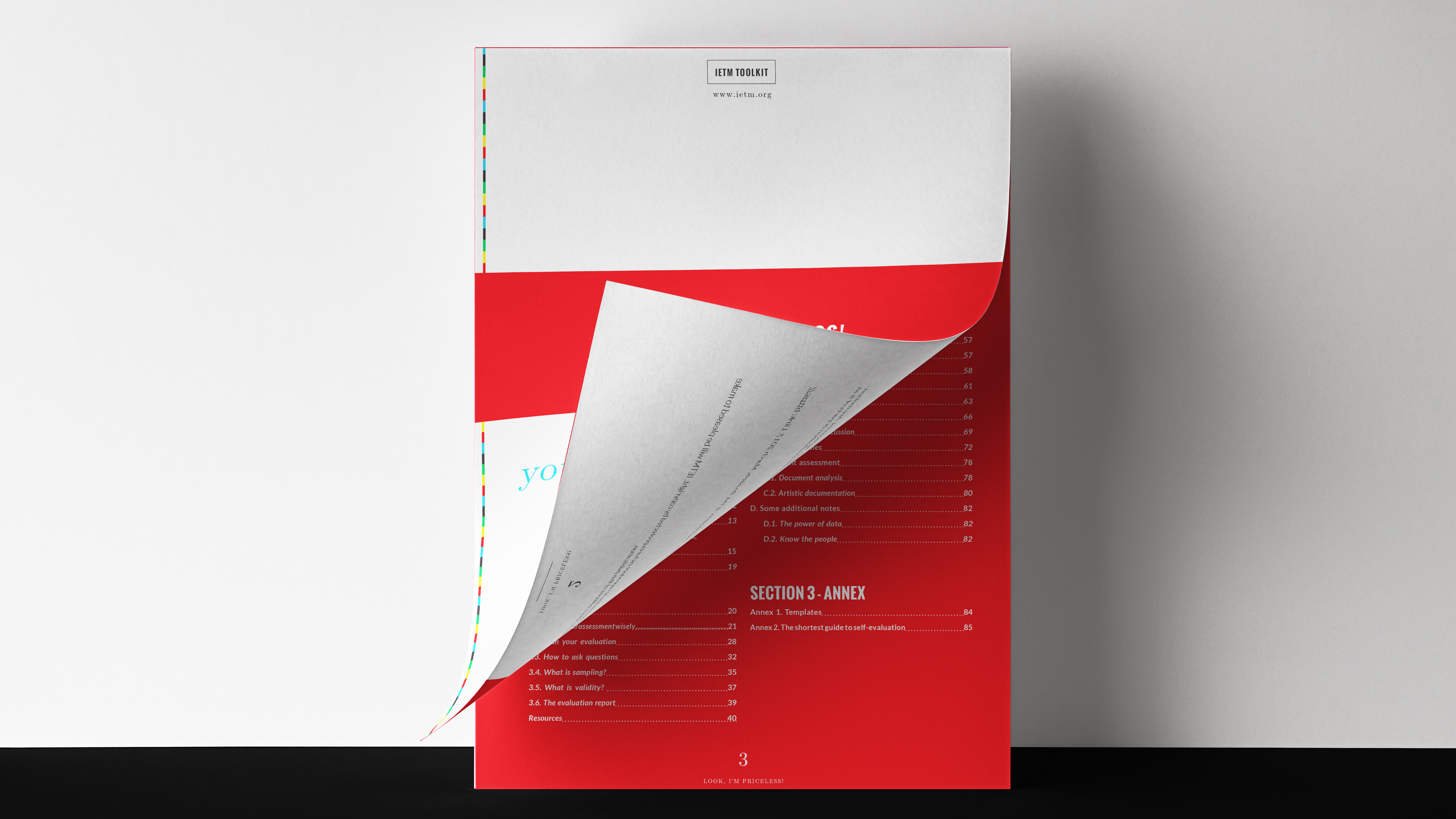 look, i’m priceless! Handbook on how to assess your artistic organisation