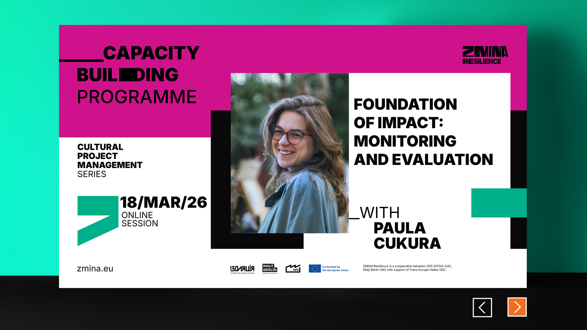 Foundation of Impact: Monitoring and Evaluation | Trainer Presentation Slides
